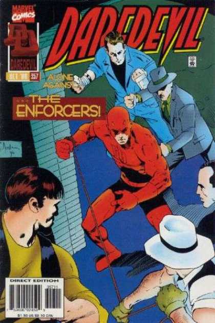 Daredevil 357 - Marvel Comics - The Enforcers - Alone Against - Bandit - Direct Edition