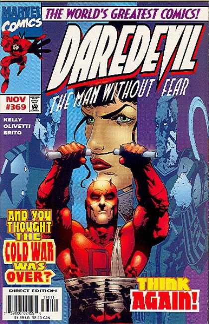 Daredevil 369 - The Man Without Fear - Kelly - Olivetti - Brito - Cold War