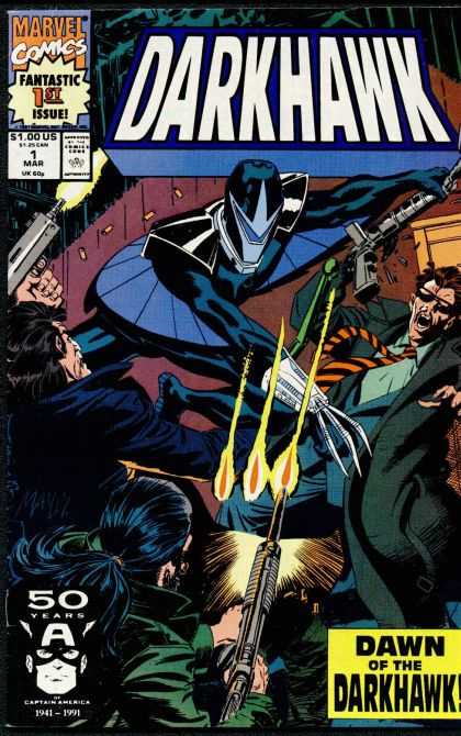 Darkhawk 1 - Night Of Revenge - A Legend Swoops - Caught In The Claws - A Legend Is Born - Swooping On The Mob - Mike Manley
