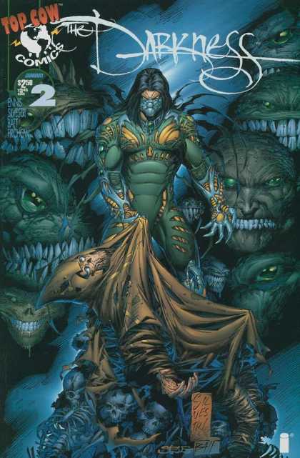 Darkness 2 - Top Cow Comics - Beasts - Skeletons - Claws - January - Dale Keown, Marc Silvestri