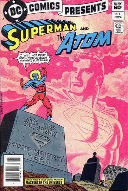 DC Comics Presents 51 - Superman - The Atom - Earths Mighiest Hero - Masters Of The Universe - Vengeance