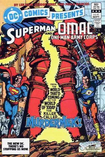 DC Comics Presents 61 - Superman - Hero - Fight - Monster - Thrill - George Perez