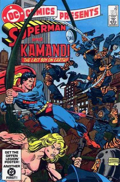 DC Comics Presents 64 - Approved By The Comics Code Authority - Superman - Kamandi - The Last Boy On Earth - Fight