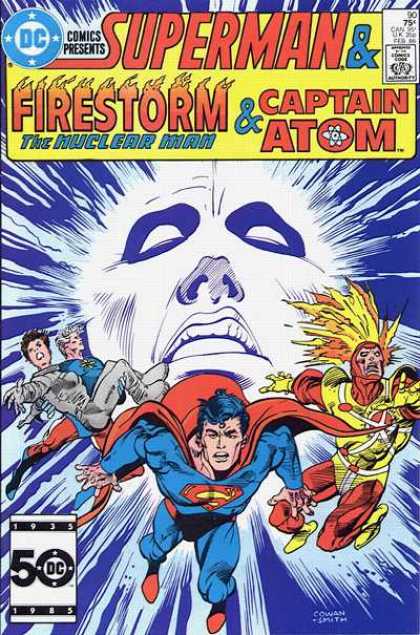 DC Comics Presents 90 - Superman - Approved By The Comics Code - Firestorm - Captain Atom - The Nuclear Man - Denys Cowan