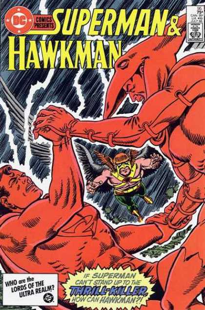 DC Comics Presents 95 - Super Man - Hawkman - Lords Of The Ultra Realm - Wings - Thrill-killer - Murphy Anderson