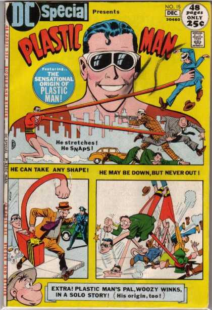 DC Special 15 - Plastic Man - Bend - Stretch - Glasses - Snap - Dick Giordano