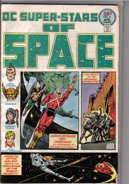 DC Super-Stars 2 - Space - Adam Strange - Hawkman - Atomic Knights - Planets In Peril