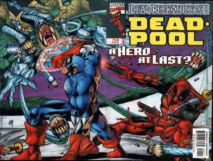 Deadpool 25 - A Hero At Last - Captain America - Fighting - Monster - Dead Reckoning