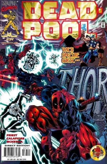 Deadpool 37 - Marvel - Special Guest - Thor - Lightning - Thunder