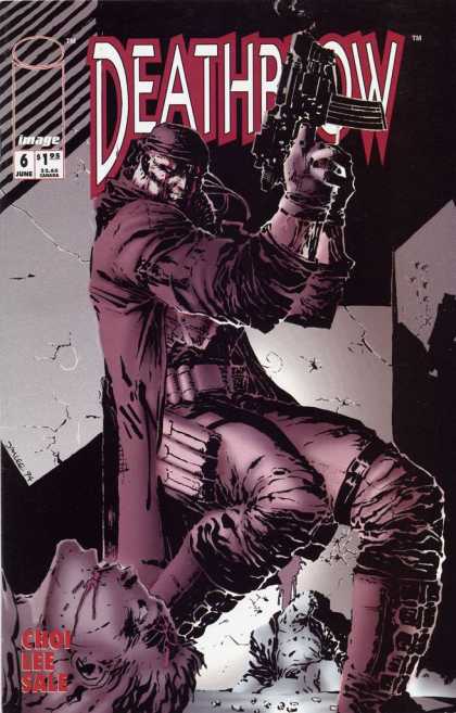 Deathblow 6 - Tattered - Gloved - Leather Pants - Crumbling Wall - Ammo - Jim Lee