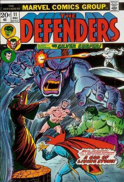 Defenders 11 - 20 Cents - Marvel Comics - December - Incredible Hulk - Bare Chest - Erik Larsen, Sal Buscema