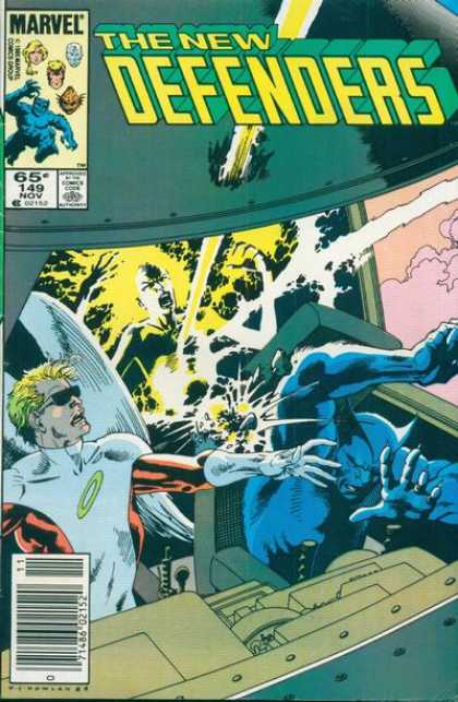 Defenders 149 - Marvel - Beast - Superhero - Mutant - Approved By The Comics Code - Kevin Nowlan
