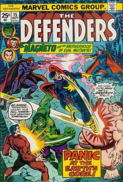 Defenders 15 - Superheroes - Cape - Fight - Powers - Destroy