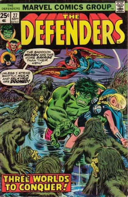 Defenders 27 - Marvel - Marvel Comics - The Defenders - The Hulk - Dr Strange