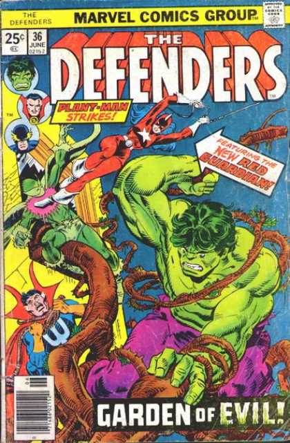 Defenders 36 - Super - Hero - Villains - Protect - Good