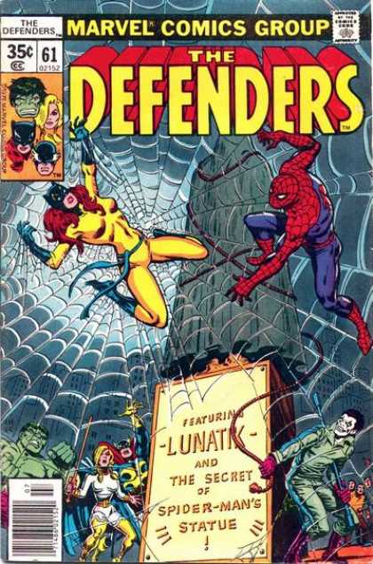 Defenders 61 - Spiderman - Web - Woman - Power - Rope