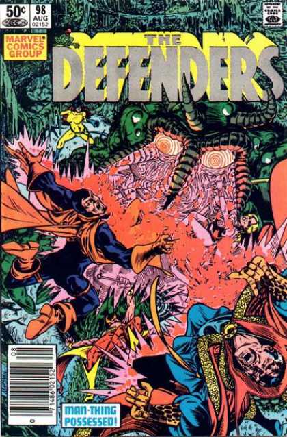 Defenders 98 - Issue 98 - Dr Strange - Hellcat - Valkyrie - Man-thing