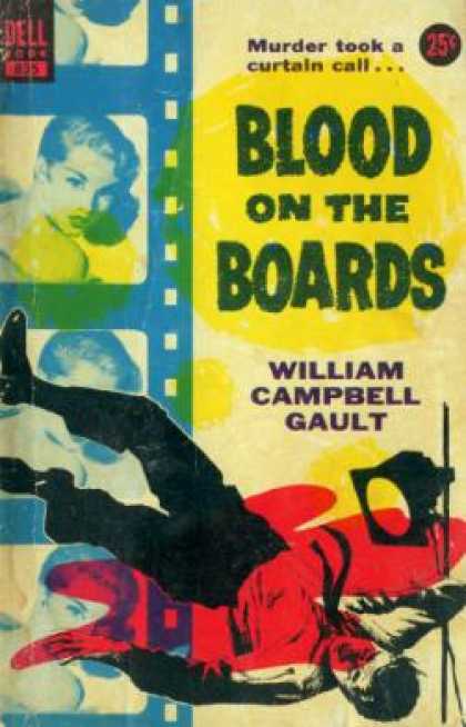 Dell Books - Blood On the Boards - William Campbell Gault