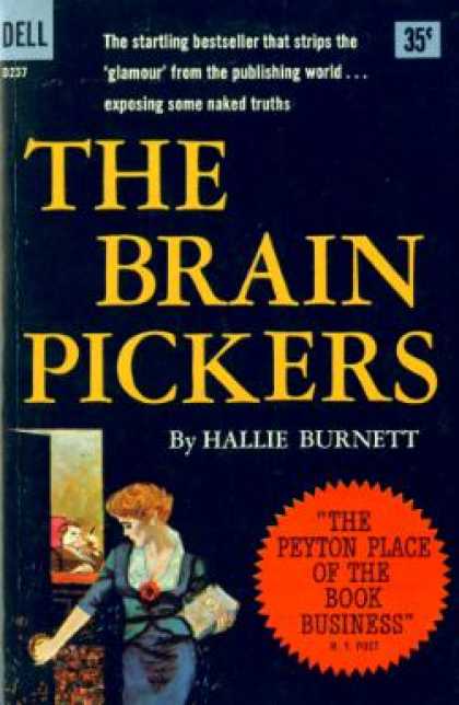 Dell Books - The Brain Pickers - Hallie Burnett