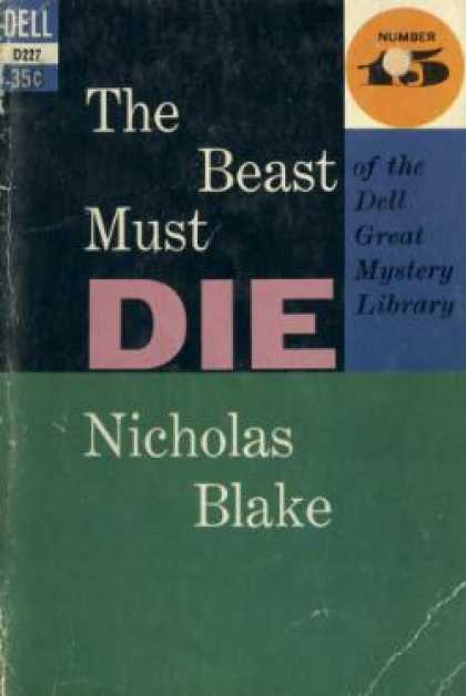Dell Books - The Beast Must Die - Nicholas Blake