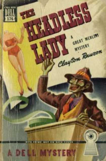 Dell Books - The Headless Lady - Clayton Rawson