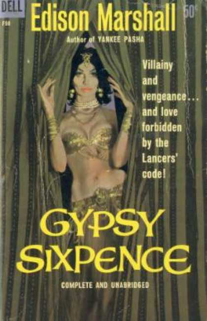 Dell Books - Gypsy Sixpence - Edison Marshall