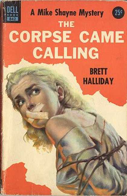 Dell Books - The Corpse Game Calling - Brett Halliday