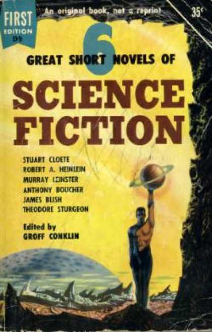 Dell Books - 6 Great Short Novels of Science Fiction - Stuart Cloete