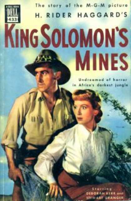 Dell Books - H. Rider Haggard's King Solomon's Mines: The Story of the M-g-m Motion Picture -