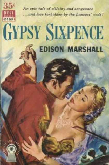 Dell Books - Gypsy Sixpence - Edison Marshall