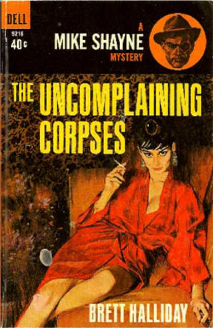 Dell Books - The Uncomplaining Corpses - Brett Halliday