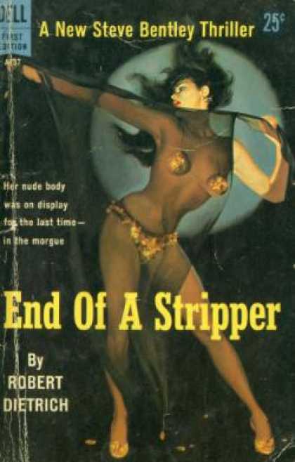 Dell Books - End of a Stripper - Robert Dietrich