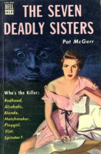 Dell Books - The Seven Deadly Sisters - Pat Mcgerr