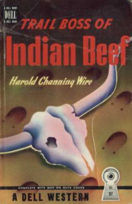 Dell Books - Trail Boss of Indian Beef - Harold Channing Ware