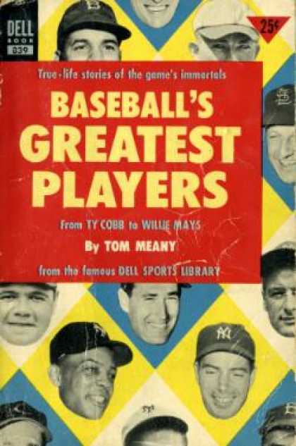 Dell Books - Baseball's Greatest Players - Tom Meany