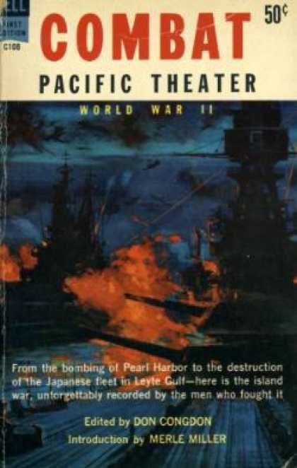 Dell Books - Combat Pacific Theater World War Ii - Don Congdon