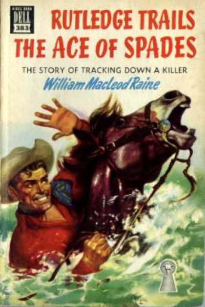 Dell Books - Rutledge Trails the Ace of Spades - William Macleod Raine