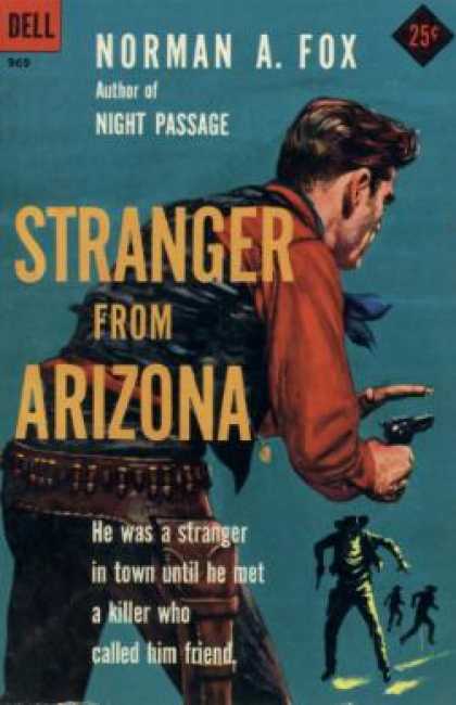 Dell Books - Stranger From Arizona - Norman A. Fox
