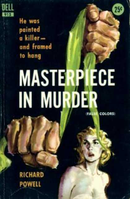 Dell Books - Masterpiece In Murder: - Richard Powell