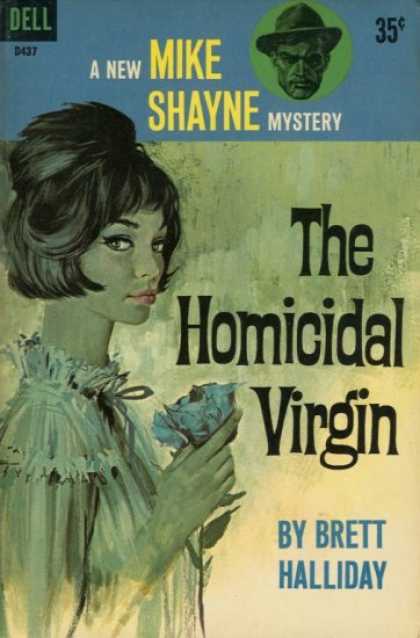 Dell Books - The Homicidal Virgin : A Mike Shayne Mystery - Brett Halliday