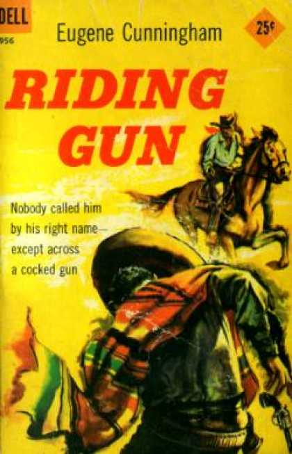 Dell Books - Riding Gun;: A Buscadero Novel - Eugene Cunningham