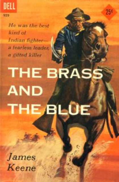 Dell Books - The Brass and the Blue - James Keene