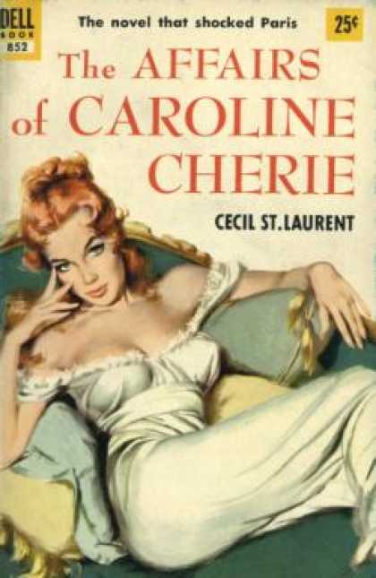 Dell Books - The Affiars of Caroline Cherie - Cecil St. Laurent