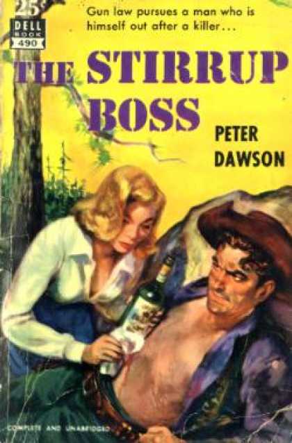 Dell Books - The Stirrup Boss - Peter Dawson