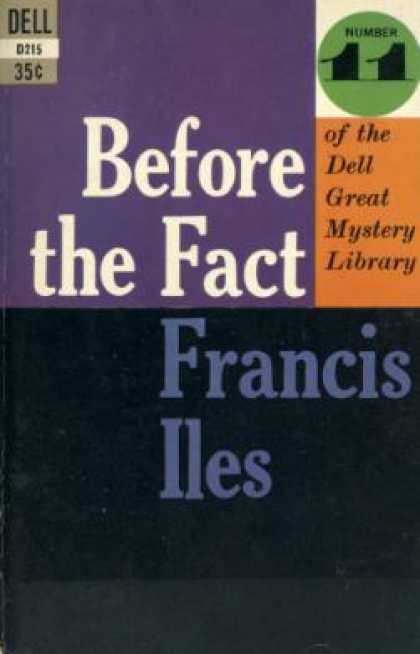 Dell Books - Before the Fact - Francis Iles