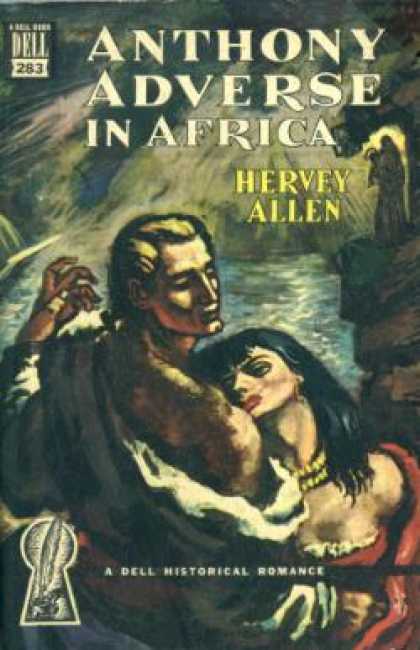 Dell Books - Anthony Adverse In Africa - Hervey, Illustrated By Romano, Umberto Allen