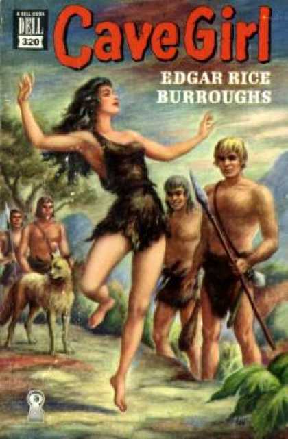 Dell Books - Cave Girl - Edgar Rice Burroughs