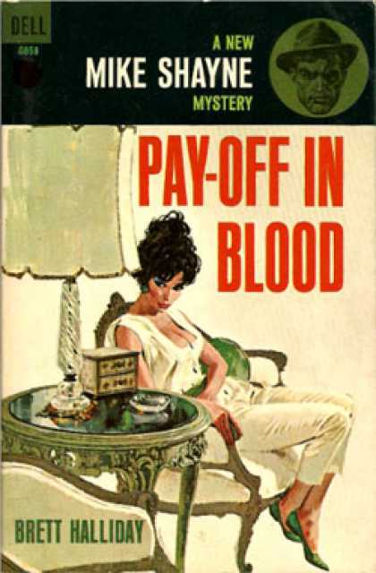 Dell Books - Pay-off In Blood - Brett Halliday