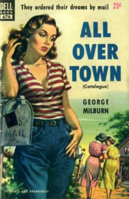 Dell Books - All Over Town - George Milburn