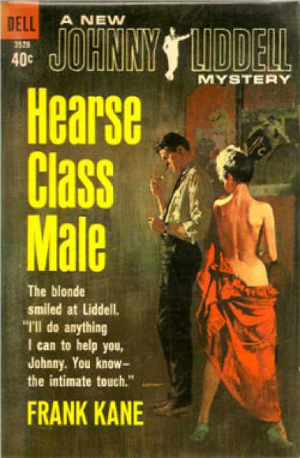 Dell Books - Hearse Class Male: Johnny Liddell Mystery - Frank Kane